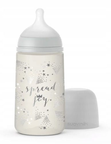  Suavinex SX Pro Spread Joy bouteille 270 ml gris