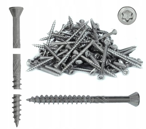 Arvex WTR 4.0/40 C2 terrace screws, stainless steel, 4x40 mm, 500 pcs.