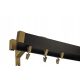 Ready-made curtain rods Double curtain rod 35 mm + 35 mm 260 cm
