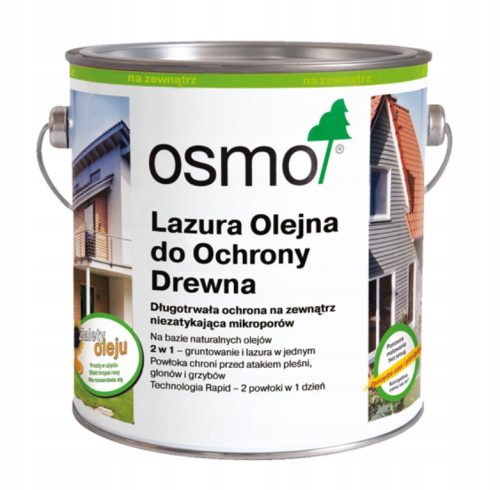 Osmo Oil Glaze for the Protection of Walnut Wood 2.5L