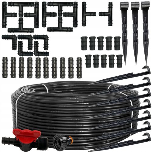  Drip line 100 m + 100 pins/137 accessories