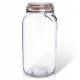 Food Container Pots Glass Jar with Clip BELA 2 l