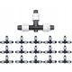  T-piece for iDINO band 25 pcs