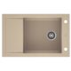 Moderno Buddy 40 single-bowl sink, beige granite tones