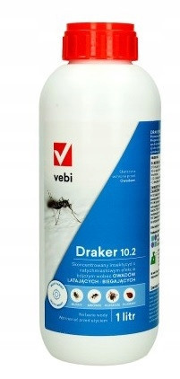 Draker 10.2 1 l Flies, ants, ticks, bed bugs