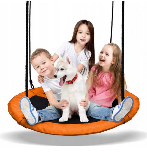 Large garden swing for children, Stork's Nest ViM PO seat