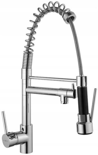 Mexen Corina floor-standing kitchen faucet, silver