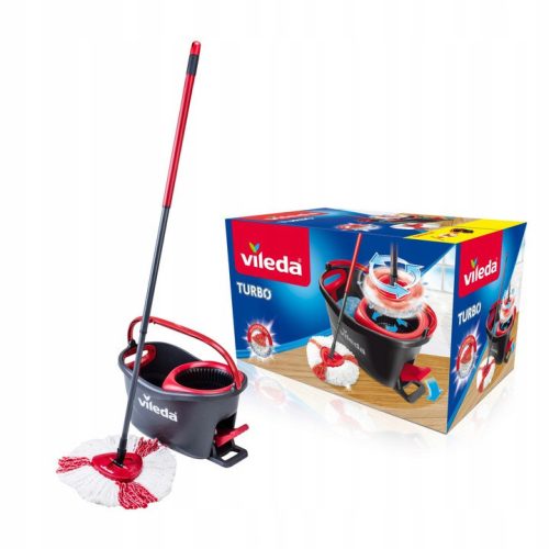 Vileda TURBO BOX bucket and mop 34 cm