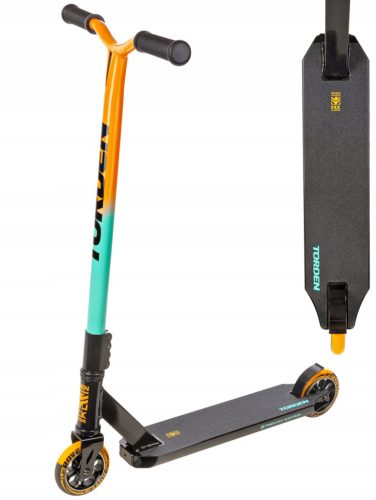  Two-wheeled scooter Raven 015605 Black, Orange, Turquoise