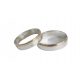  Sin Art wedding rings 5 mm silver and gold