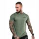  MEN'S SPORTS T-SHIRT FITNESS T-SHIRT HIGH QUALITY - GymBeam M green