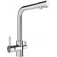  Mexen Duero standing kitchen faucet, silver