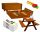 SET OF WOODEN SANDBOX + TABLE WITH SEATS