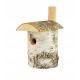  Birch nesting box for birds, natural hole