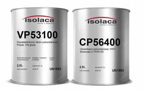 Vernis polyuréthane Isolaca, incolore brillant, 5 l