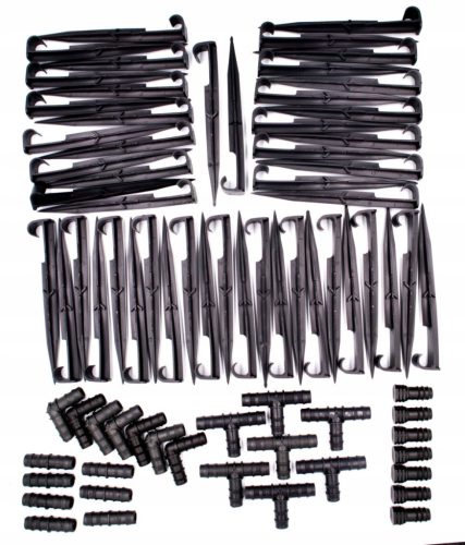  ONLY ACCESSORIES FOR DRIP LINE 80 pieces 50 handle