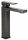 CUBIC series floor-standing washbasin faucet, black