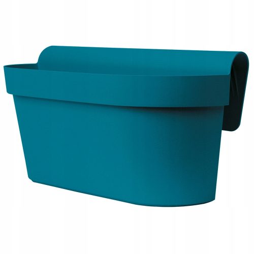  Euro3plast flowerpot 50 cm x 21 x 23 cm, plastic, shades of blue