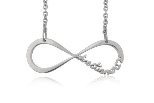  Denai Necklace Silver Infinity Sign 60cm