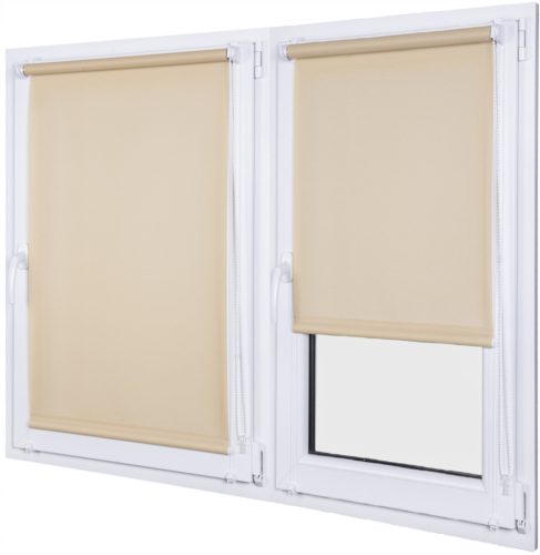 Single Mini-Jalousien Half-Wall Roller Shutter World Window 80 cm x 150 cm