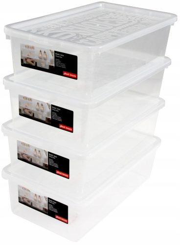 Boîtes, conteneurs de stockage, organiseurs 4x BOX ORGANIZER POUR CHAUSSURES HOMMES 9,5l