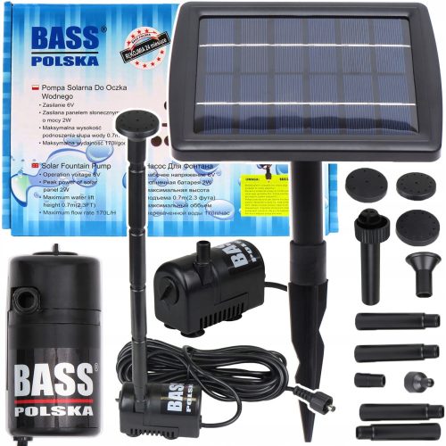  Bass Polska Solar-Teichpumpe 2W 6V