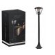  EDO E27 square light pole 100 cm, black