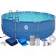 Garden pools - Models 2024/2025 Avenli round frame pool 17in1 420 x 84 cm + accessories