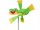  WINDMILL Garden Scarer made of wood FROG FROG