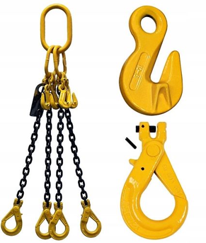 CHAIN SINGLE 4C 2.36T 3M safety hook + spark
