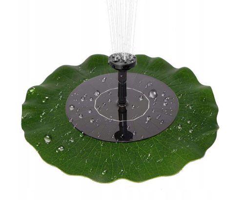  Solar Fountain Water Pump for Outdoor Use, 1.4W, 7V