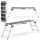 Higher ladder 2.58 m aluminum 1 x 2 up to 150 kg