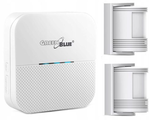 GreenBlue radio beacon 120 m 110 dB + motion sensor for GreenBlue GB211 entrance beacon