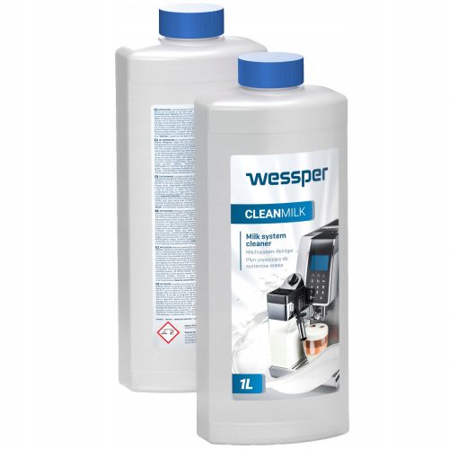  Wessper CleanMilk liquide de nettoyage du circuit de lait 1 l