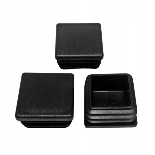 Plugs and caps for gates and fences Mk Metal ZP 17.040 BOX caps black 40x40 mm 50 pieces