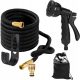  45 m expandable garden hose + connectors + gun