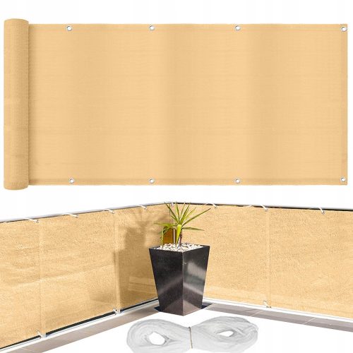  JohnGreen SDH1033 couverture de balcon 75 x 500 cm beige