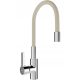  Mexen Flex floor-standing kitchen faucet, beige, silver