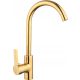 Mexen Ana floor-standing kitchen faucet, gold