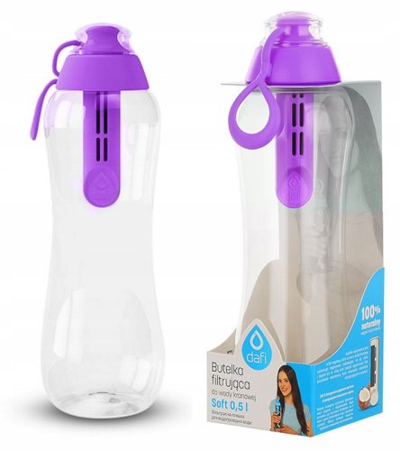  Dafi POZ00972 filter bottle 0.5 l purple