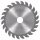 Globus Kegelritzsäge PS627-0125-0009 125x20 mm 24Z