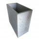  concrete flowerpot 60x30x60 cm gray