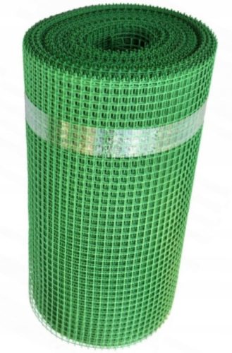 Shade net for fence - Green border fence net 1.2x50m PVC