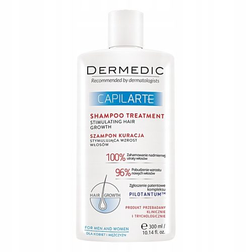 Capilarte Hair Growth Stimulating Shampoo for Stronger, Thicker Hair