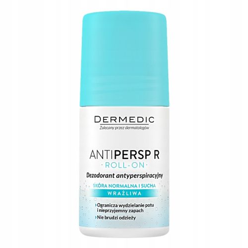 Antipersp R Roll-On Deodorant for All Skin Types, Long-Lasting Freshness