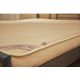 Linge de lit et couvertures draps laine 160X200. Dos : 100% LAINE