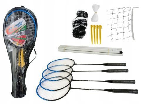  Cover, net, rod, set of shuttles, set of rackets with shuttle Best Sporting 411534 [13912063]