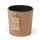  Lamela flowerpot, 30 cm x 30 x 30 cm, diameter 30 cm, plastic in brown and beige tones