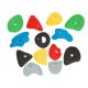 LoggyLand H7221 climbing stone set, multicolored, 5 pcs.