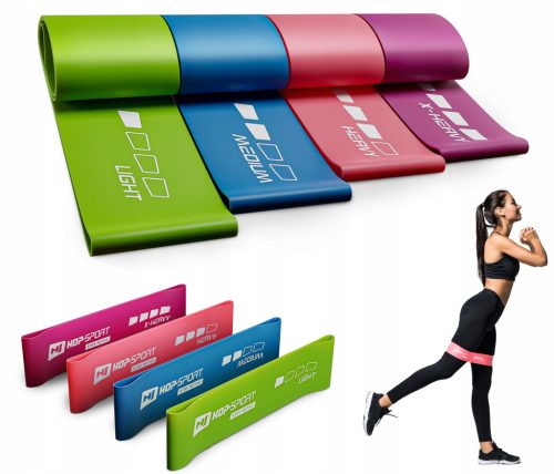  Hop-Sport exercise band 4.5-19 kg 4 pcs.